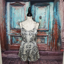 Load image into Gallery viewer, Snakeskin Romper