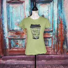 Cargar imagen en el visor de la galería, Coffee Green Graphic Tshirt