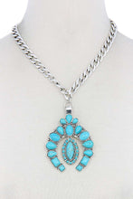 Load image into Gallery viewer, Multi Stone Pendant Necklace