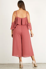 Load image into Gallery viewer, Plus Size Solid Wide Leg Jumpsuit