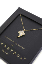 Load image into Gallery viewer, Secret Box Lighting Bolt Charm Necklace