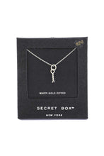 Load image into Gallery viewer, Secret Box Twisted Knot Charm Necklace