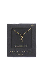 Cargar imagen en el visor de la galería, Secret Box Twisted Knot Charm Necklace
