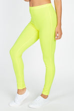 Load image into Gallery viewer, High Waist Neon Leggings