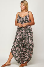 Load image into Gallery viewer, Plus Size Floral Print Jumpsuit