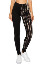 Load image into Gallery viewer, Spliced 5-inch Long Yoga Style Banded Lined Knit Legging With High Waist