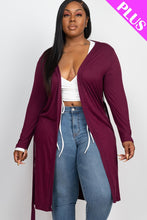 Load image into Gallery viewer, Long Sleeves Belted Cardigan