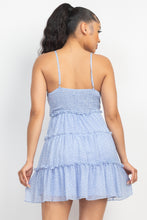 Load image into Gallery viewer, Ditsy Floral Tiered Ruffle Dress