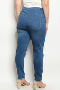 Blue Denim Medium Wash Jeans